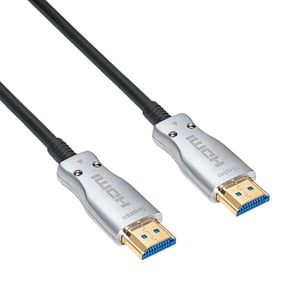 Akyga AK-HD-400L HDMI-kabel 40 m HDMI typ A (standard) 3 x HDMI typ A (standard) Svart, silver