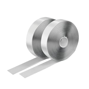 LogiLink KAB0081 kabelband med kardborreband, vitt, 2 st.
