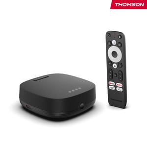Thomson BOX PLUS 270G Smart TV-paket Grå 4K Ultra HD 32 GB Wi-Fi Trådbundet LAN