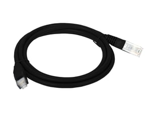 A-LAN KKU5CZA0.5 Network Cable, Black 0,5 m Cat5e U/UTP (UTP)