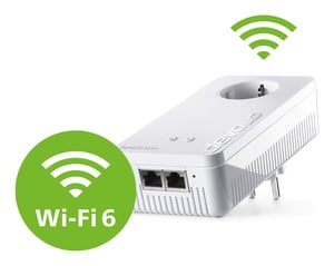Devolo Magic 2 WiFi 6 next 3000 Mbit/s Przewodowa sieć LAN Wi-Fi Biały 1 szt.