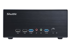 Shuttle XPС slim PC XH510G2 Svart Intel H510 LGA 1200 (Socket H5)