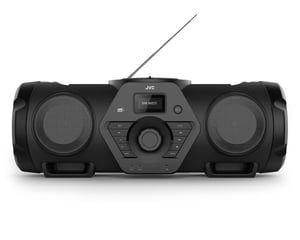 JVC RV-NB300DAB bärbart stereosystem Analogt och digitalt 60 W DAB+, FM Svart MP3-spelare