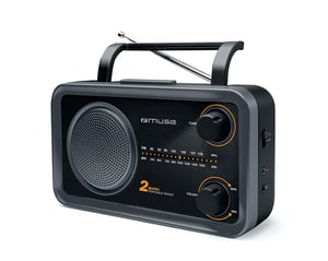 Muse M-06DS radio Przenośny Analogowy Czarny, Szary