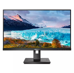 Philips S Line 243S1/00 monitor komputerowy 60,5 cm (23.8") 1920 x 1080 px Full HD LCD Czarny