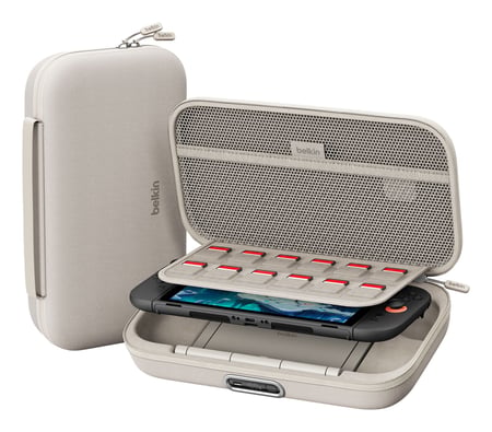 Belkin ENA003HQSA pokrowiec na przenośne konsole do gry Torba do przenoszenia Nintendo Piaskowy