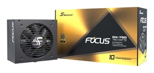 Seasonic Focus GX moduł zasilaczy 750 W 20+4 pin ATX ATX Czarny