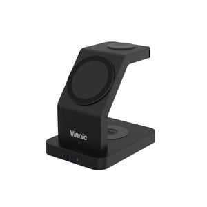 Vinnic ONTAKE Słuchawki, Smartfon, Smartwatch Czarny USB Bezprzewodowe ładowanie Wewnętrzna