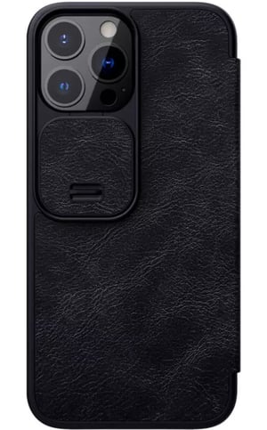 Nillkin Qin Pro pokrowiec na telefon komórkowy 17 cm (6.7") Folio Czarny