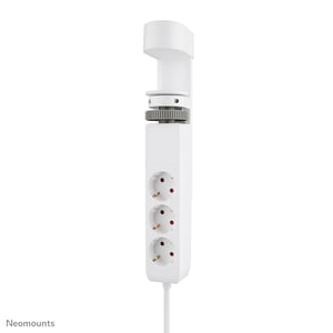 Neomounts DS22-840WH6 Verteiler, 1,4 m, 3 x Netzanschluss, für den Innenbereich, Weiß