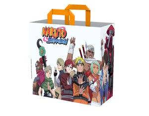 Konix Naruto KX SAC CABAS Weiße Einkaufstasche