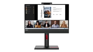 Lenovo ThinkCentre Tiny-In-One 22 Gen 5 monitor komputerowy 54,6 cm (21.5") 1920 x 1080 px Full HD LED Czarny