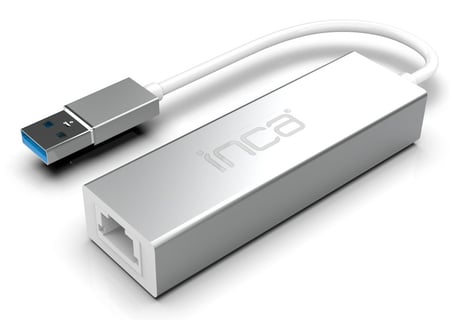 Inca IUSB-03TX huby i koncentratory USB 2.0 Type-A Srebrny