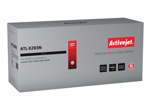 Activejet Toner ATL-X203N (zamiennik Lexmark X203A21G; Supreme; 2500 stron; czarny)
