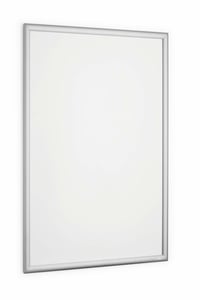 Durable 500923 Wall Frame 660 x 900 mm Rectangle Silver Aluminum