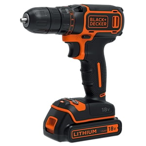 Black & Decker BDCDC18-QW 650 RPM Drill, Black, Orange