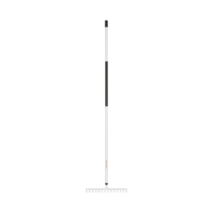 Fiskars 1019608 kratta Trädgårdskratta Svart, silverfärgad aluminium