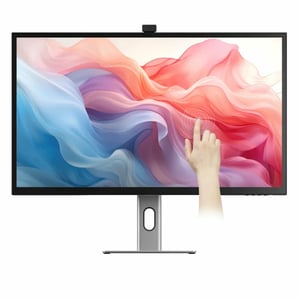 ALOGIC 32C4KPDWT Computer Monitor 81.3 cm (32") 3840 x 2160 px 4K Ultra HD LED Touchscreen Designed for Multiple Users Black, Silver