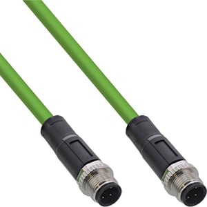 InLine 40310 kabel do czujników i siłowników 10 m M12 Zielony