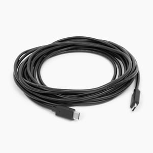 Owl Labs USB-C-Stecker-auf-USB-C-Stecker-Kabel für Meeting Owl 3 (16 Feet / 4,87 m) USB-Kabel 4,87 m Schwarz