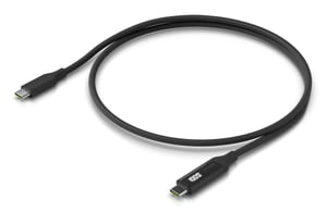 Ubiquiti UACC-Cable-USB-100W-1M-BK USB-kabel USB-C Svart, Grå