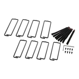 APC Cable management ring opaska kablowa Czarny
