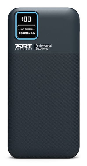 Port Designs 907001 bank mocy Litowo-polimerowy (LiPo) 10000 mAh Czarny