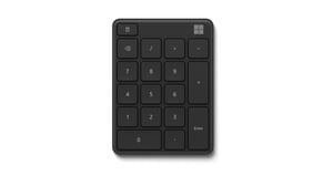 Microsoft Number Pad numeriskt tangentbord, universellt Bluetooth, svart