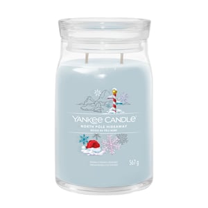 Yankee Candle North Pole Hideaway świeca Cylidner Niebieski 1 szt.