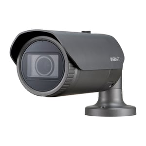 Hanwha QNO-8080R Industrial Camera, Tube-Style IP Security Camera, Outdoor 2592 x 1944 px Ceiling / Wall