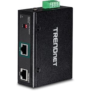 Trendnet TI-SG104 Network Splitter with PoE Support, Black