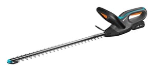Gardena 14735-20 Elektrische Heckenschere mit Doppelklinge, 124 W, 2,56 kg
