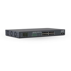 InLine 32316P przełącznik sieciowy Gigabit Ethernet (10/100/1000) Obsługa PoE 1U Czarny