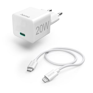 Hama 00201620 ładowarka do urządzeń przenośnych Smartfon, Tablet Biały Prąd przemienny Szybkie ładowanie Wewnętrzna