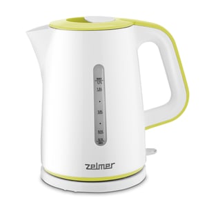 Zelmer ZCK7620G czajnik elektryczny 1,7 l 2000 W Biały, Żółty