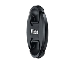 Nikon LC-62 Objektivschutz für Digitalkamera, 6,2 cm, schwarz