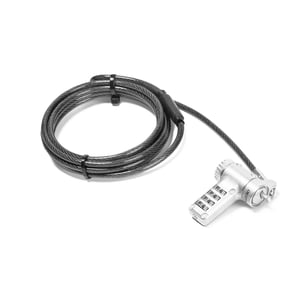 DICOTA D32180 Kabelbinder Schwarz, Silber 2 m