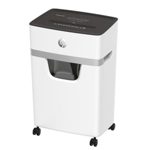 HP OneShred 15CC Shredder—Cutting-style shredding, 65 dB, 22 cm, White