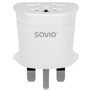 Savio AP-05 Netzteil/Wechselrichter für den Innenbereich, 2500 W, weiß