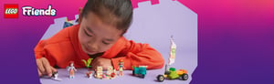LEGO Friends Przygoda z surfującymi psami i skuterem