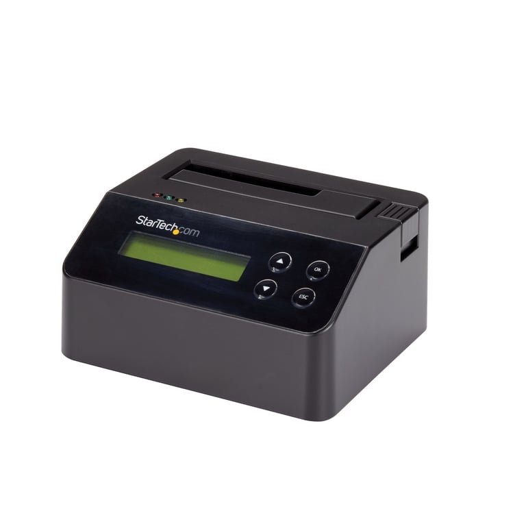 StarTech SDOCK1EU3P2 duplikator Duplikator HDD/SSD Czarny 1 kopii