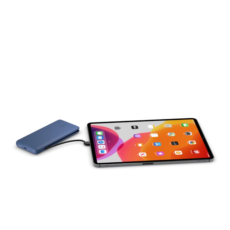 фото Зовнішній акумулятор (павербанк) Belkin 10000 mAh 23W Blue (BPB006BTBLU)