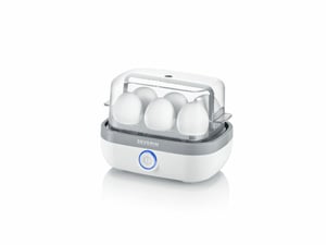 Severin EK 3164 6-Egg Egg Cooker, 420 W, Gray, White