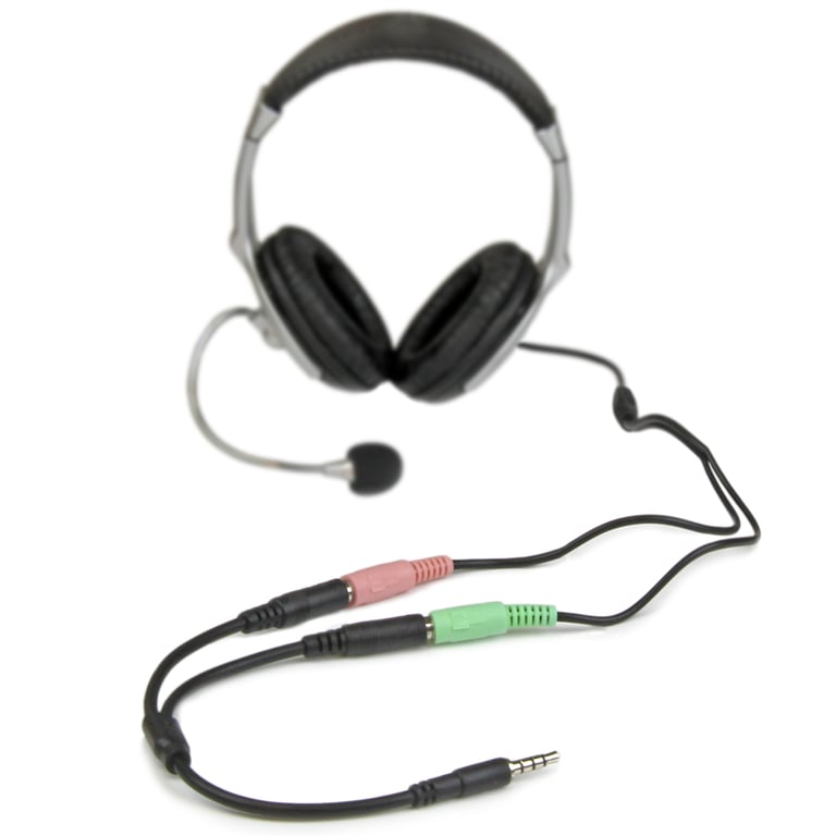 StarTech.com MUYHSMFF rozgałęźnik audio Czarny