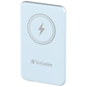 Verbatim Charge 'n' Go Lithium-Polymer (LiPo) 5000 mAh Wireless Charging Blue