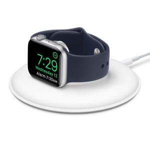 Apple MU9F2ZM/A Portable Device Charger for Smartwatches, White, USB, Indoor