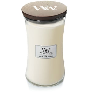 WoodWick White Tea & Jasmine świeca Inne Jaśmin, Herbata Biały 1 szt.