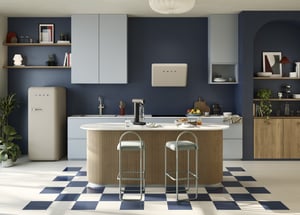 Smeg KLF03BLMEU Wasserkocher 1,7 l 2400 W Schwarz