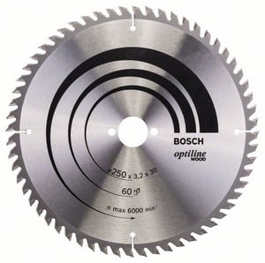 Bosch 2 608 640 729 Sägeblatt für Kreissäge 25 cm, 1 Stück