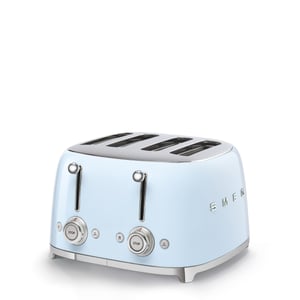 Smeg TSF03PBEU 6-slice toaster, 2000 W, Blue